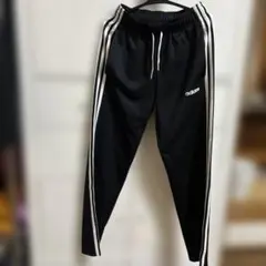 adidas CLIMLITE ブラックジャージパンツ