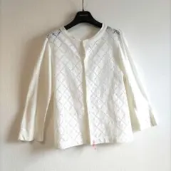 ニコニコ様　専用　45r リネン100%　ブラウス　ジャケット　ホワイト