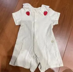 バースデイ futafuta 半袖 ロンパース 70