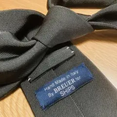 BREUER ブリューワー ネクタイ ソリッド モスグリーン 剣先幅8cm