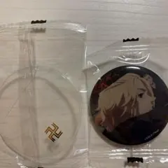 東京リベンジャーズ 東京卍會 佐野万次郎 カバー付き缶バッジ