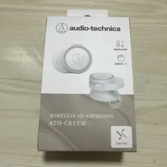 オーディオテクニカ　ワイヤレスイヤホン　ATH-CK1TW