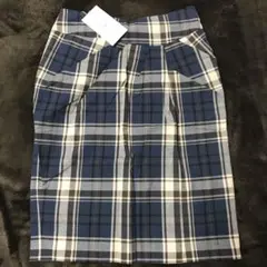 【新品】タグ付　ブージュルード　チェックスカート