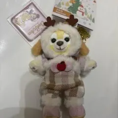 上海ディズニー クッキー・アン ぬいぐるみキーチェーン クリスマスシリーズ