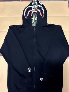 希少サイズ!! 3XL A BATHING APE ダブル シャークパーカー