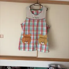 保育士エプロンTINY TWIN BEARS エプロン 3L-4L
