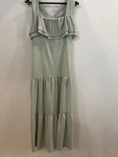 お値下げ mite ティアードワンピース