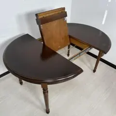 カリモク コロニアル エクステンション ダイニングテーブル 伸長式 i4※