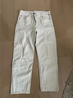 coen ホワイトデニムパンツ S