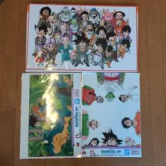 一番くじ ドラゴンボール 見開きビジュアルボード クリアポスターセット