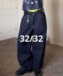 GAP スーパーバギーデニム32/32