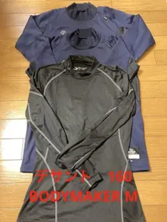 アンダーシャツ ネイビー m