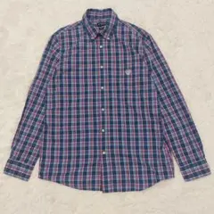 CHAPS チェック柄 長袖シャツ Mサイズ