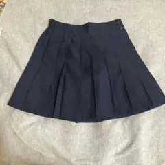 女児160 スカッツ（スカートショートパンツ）紺色