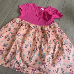 nino 半袖ワンピース 120cm 花柄