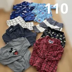 値下げ！anyFAM GUパジャマ　子供服まとめ売り　110cm