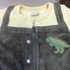 petit main　コールテン　つなぎ　 サイズ　70　長袖