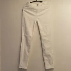 ユニクロ ウルトラストレッチレギンスパンツ ホワイト L 2019年購入品