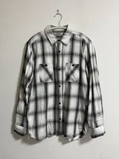 オンブレチェックシャツ シャツ