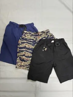 キッズ 120㎝ ハーフパンツ3枚セット　コムサイズム・ブランシェス・ブリーズ