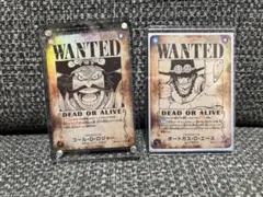 ロジャー手配書　エース手配書　ワンピースカードゲーム