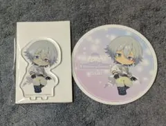 アイナナ　アニカフェ　アクスタ　特典コースター　レインボーシティ　四葉環