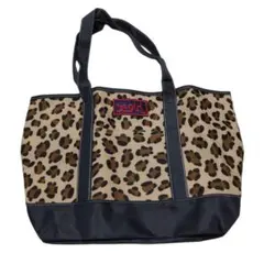 x-girl ヒョウ柄 BIGトートバッグ 　付録品