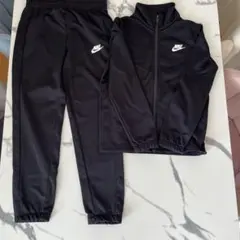 NIKE キッズ ジャージ セットアップ ブラック M