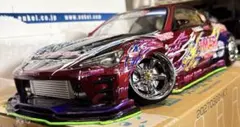 アオシマ1/24○TOYOTAシルクブレイズアルファード10系痛車仕様○完成品