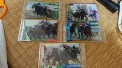 競馬ウエハース 5枚
