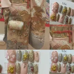 さくら様 成人式ネイルチップ オーダー確認ページ