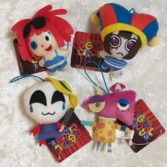 アメイジングデジタルサーカス マスコット ビーチver. 4種 4点 セット