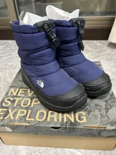 THE NORTH FACE ネイビー スノーブーツ　２２cm