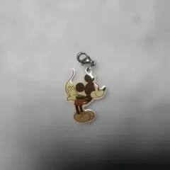 ディズニー ミッキーマウス メタルチャーム レトロ