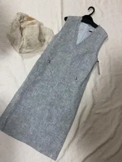 トゥモローランド コレクション｜ミニリングツイードVネックJK 36