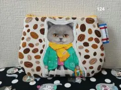 ハンドメイド♡丸みフラットポーチ12♡コヤンイサムチョン♡ラブリー