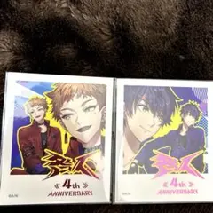 にじさんじ 咎人 4周年 剣持刀也 伏見ガク チェキ