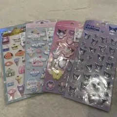 サンリオ ジュエリーマシュマロ×ぷくっとシール 4枚セット売り 新品