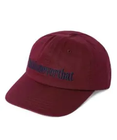 thisisneverthat burgundy キャップのサムネイル