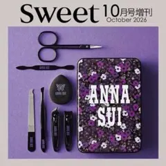 ケースミニパフ身だしなみアイテム6点スウィート sweet10月号増刊未開封付録