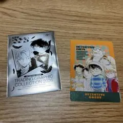 名探偵コナン トレーディンググラフィックコレクション2026⑦＆缶バッジ