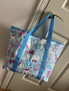 ハローキティ キティ トートバッグ ショップ袋 ビニールバッグ プールバッグ