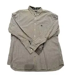 Burberry チェック柄 長袖シャツ 3L