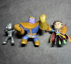 マーベル　グリヒルアートフィギュア　サノス　ブラックパンサー　ドクターストレンジ