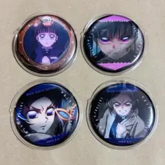 鬼滅　缶バッジ 4個セット　しのぶ、カナヲ