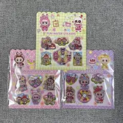 ラブブ　ウォーターシール　水シール　3枚セット