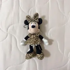 ❤️希少‼️廃盤‼️ミニーマウス ミニーちゃん ヒョウ柄 キーホルダー❤️