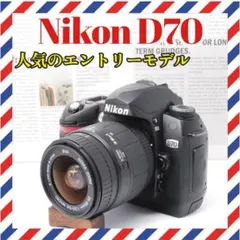 ✨豪華セット✨ショット数4015回✨Nikon D70 レンズセット - メルカリ