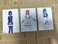 手描きイラスト 3枚セット - メルカリ