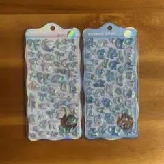 ボンボンドロップシール　ちゅるきら　わんわんボンボン　そらねこボンボン